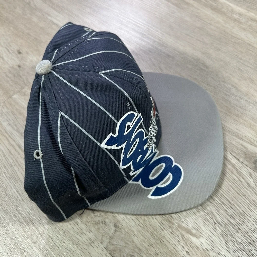 VTG 1994 Dallas Cowboys Taz Looney Tunes Snapback Hat  YOUTH NFL Blue Gray Cap